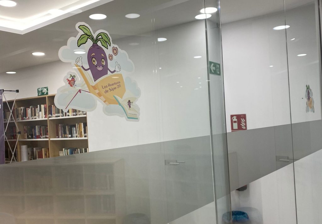 La Zanahoria Morá presente en la Biblioteca
