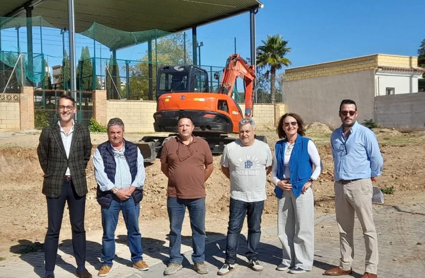 Villanueva de Algaidas comienza las obras de su nuevo gimnasio municipal