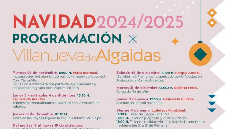 Concursos, talleres y la popular Cabalgata de Reyes Magos animan la Navidad en Villanueva de Algaidas