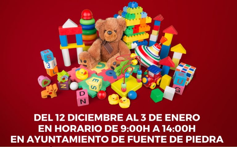 Campaña recogida juguetes Fuente de Piedra.