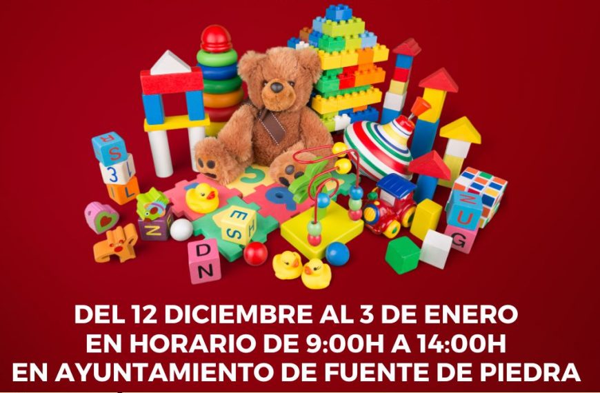 Campaña recogida juguetes Fuente de Piedra.