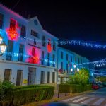 Iluminación Navideña en Villanueva de Algaidas. Foto Mauro Porras.