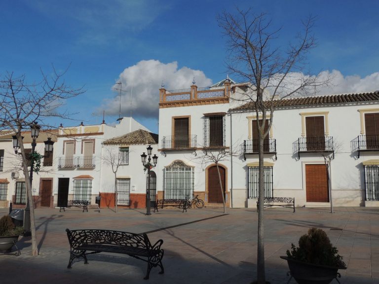 Plaza de Fuente de Piedra.