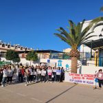 Protestas frente al centro educativo en VV de la Concepción