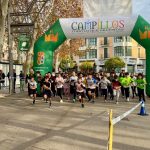 El Parque José María Hinojosa se llena de deporte y espíritu navideño con una multitudinaria carrera en Campillos