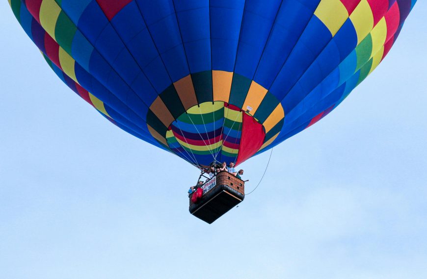 Globo aerostático.