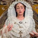 Imagen de la Virgen de los Dolores de Sierra de Yeguas. Facebook página Hermandad.