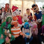 Personajes de la Cabalgata de Cuevas Bajas.