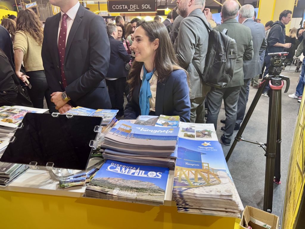 Momento de la presentación den Fitur.