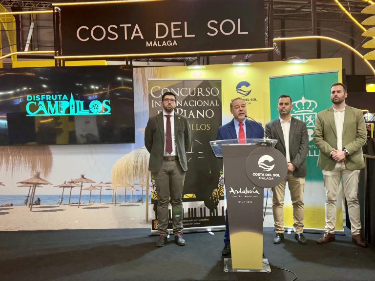 Momento de la presentación den Fitur.