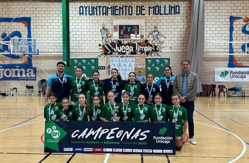 La Selección Femenina de Málaga se alza con la copa de Promesas del Baloncesto en Mollina