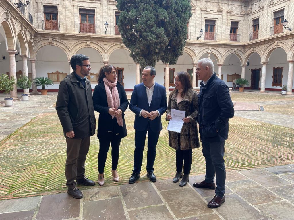 Momento de la presentación de la moción.