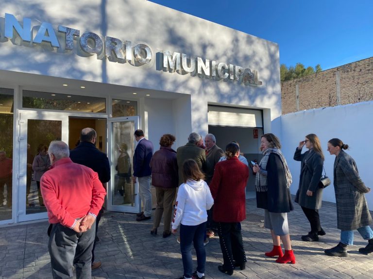 Inauguración del nuevo tanatorio de Cuevas Bajas.