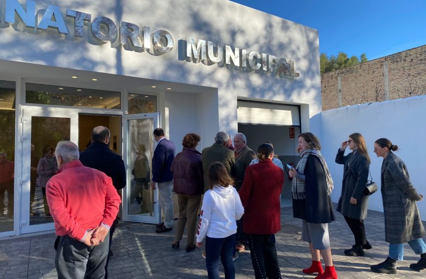 Inauguración del nuevo tanatorio de Cuevas Bajas.