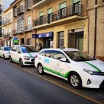 Parada de Taxis en Antequera. Imagen Web de Taxis Antequera.
