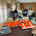 Entrega de los uniformes en Humilladero.