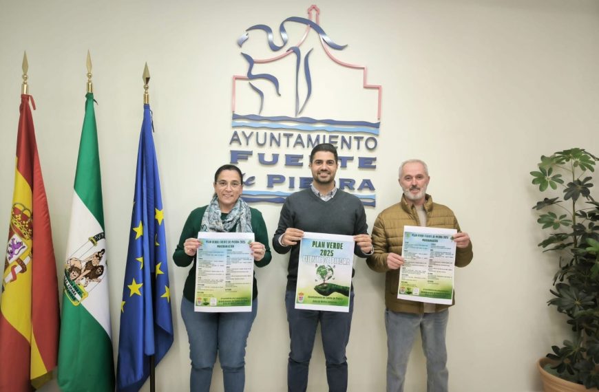 Fuente de Piedra apuesta por el Plan Verde 2025