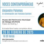Alejandro Palomas presenta su libro ‘Una Vida’ de la mano de Francisco Quintero en Voces Contemporáneas