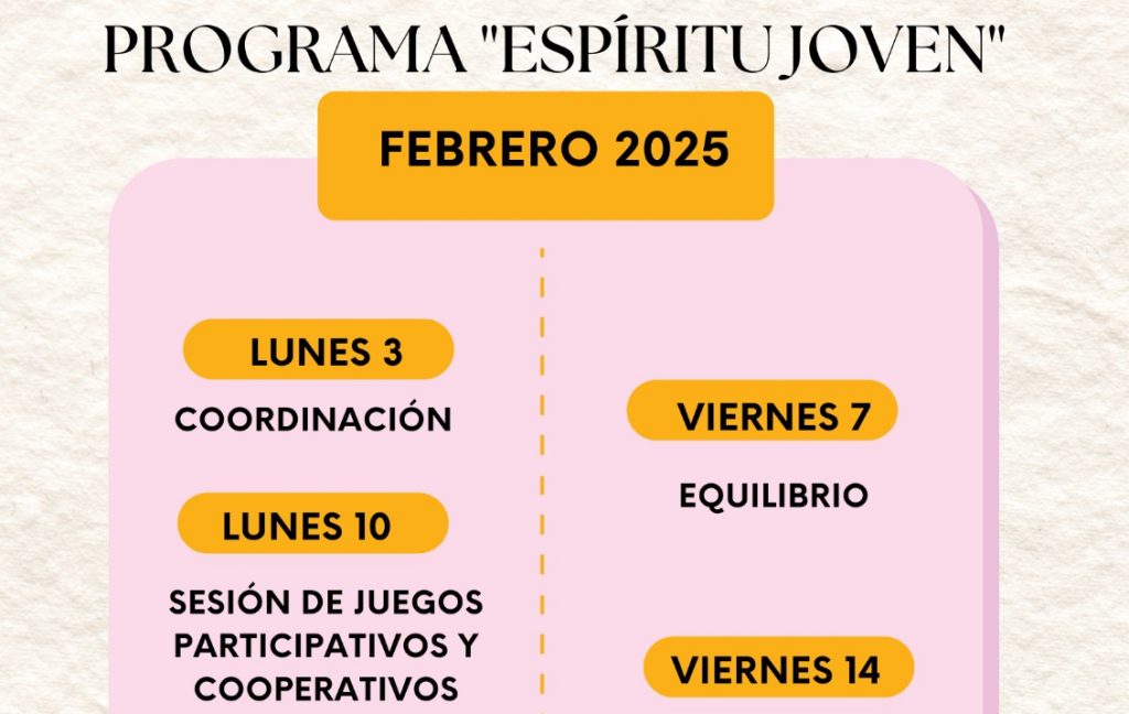 Cuevas Bajas acoge un programa para personas mayores de 65 años