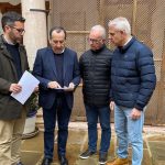 Un momento de la rueda de prensa.