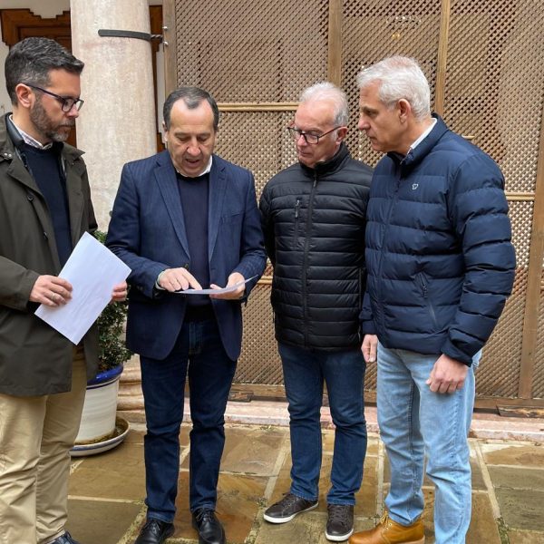 Un momento de la rueda de prensa.