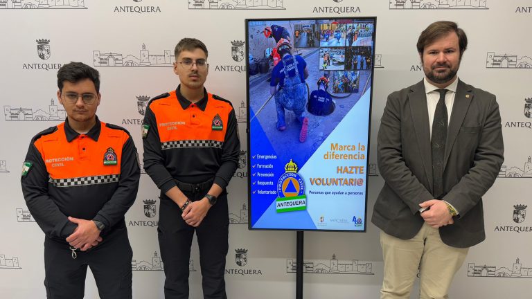 El Ayuntamiento de Antequera lanza la campaña ‘Marca la Diferencia’ para captar nuevos voluntarios de Protección Civil