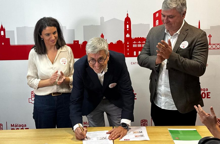 Josele Aguilar lanza su candidatura a la secretaría general del PSOE Málaga con un proyecto integrador y progresista