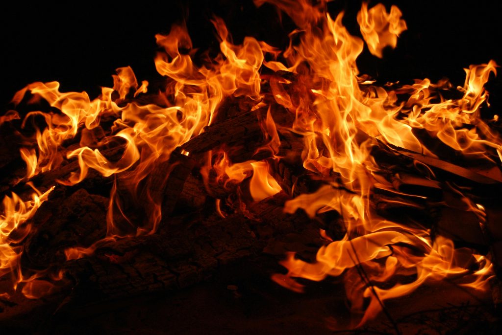 Imagen de una de las candelas.
