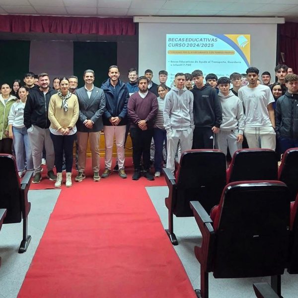 Momento de la entrega.