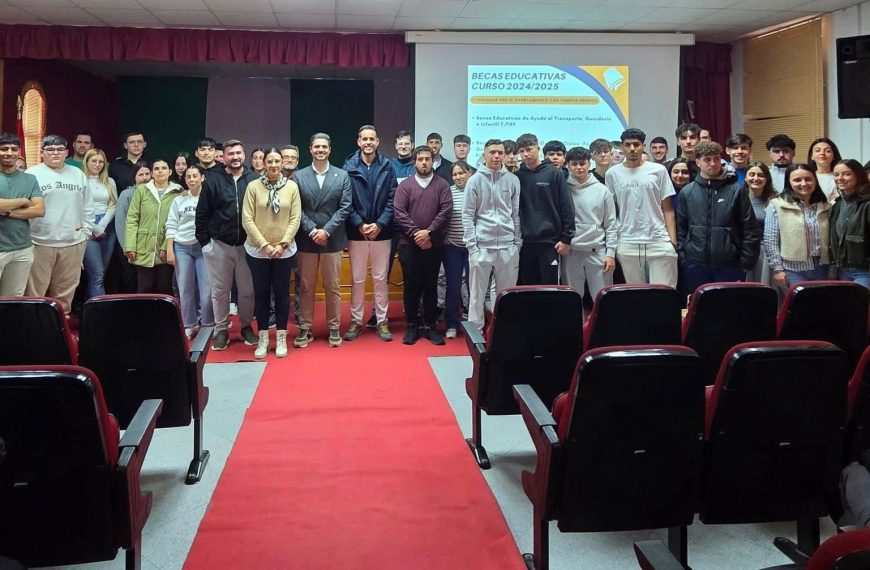 Momento de la entrega.