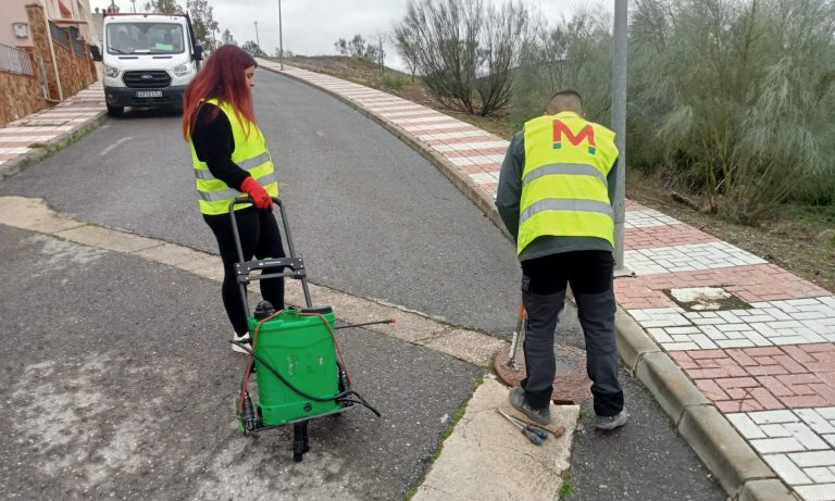 Operativos de Cuevas Bajas en un instante de su actuación.