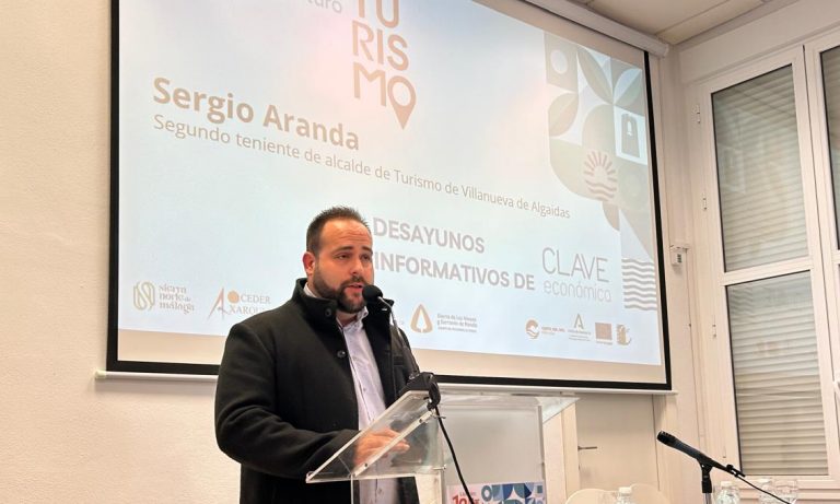 Sergio Aranda, responsable Área de Turismo en Villanueva de Algaidas.
