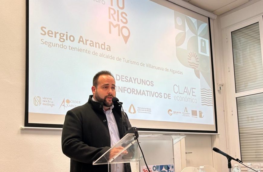 Sergio Aranda, responsable Área de Turismo en Villanueva de Algaidas.