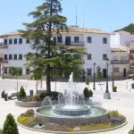 Plaza Ayuntamiento Villanueva del Trabuco.