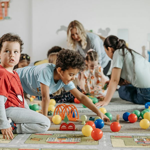 Una clase de infantil.