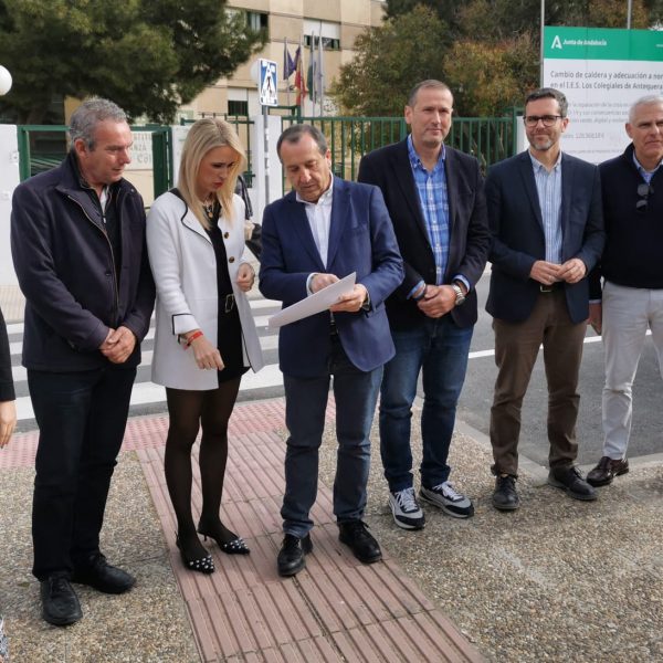 Ruiz Espejo: «El IES Los Colegiales de Antequera está en condiciones intolerables para la educación»