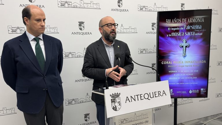 La Coral María Inmaculada homenajeará a Palestrina en un concierto sacro el próximo 11 de abril