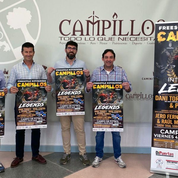 Campillos acogerá el Freestyle Motocross International Legends el próximo 4 de julio