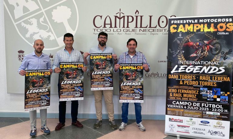 Campillos acogerá el Freestyle Motocross International Legends el próximo 4 de julio