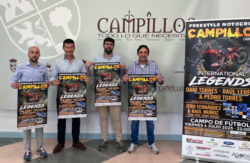 Campillos acogerá el Freestyle Motocross International Legends el próximo 4 de julio