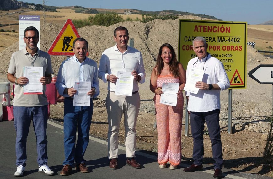 El PP se niega a buscar alternativas para mantener el tráfico entre Antequera y La Joya durante las obras de la MA-4402