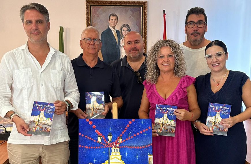 El Ayuntamiento de Mollina presenta el cartel de su Feria de agosto