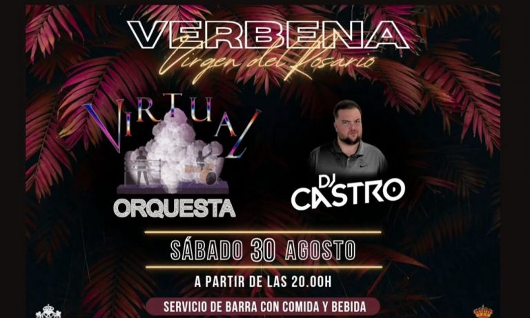 Humilladero celebrará la Verbena Virgen del Rosario el próximo 30 de agosto