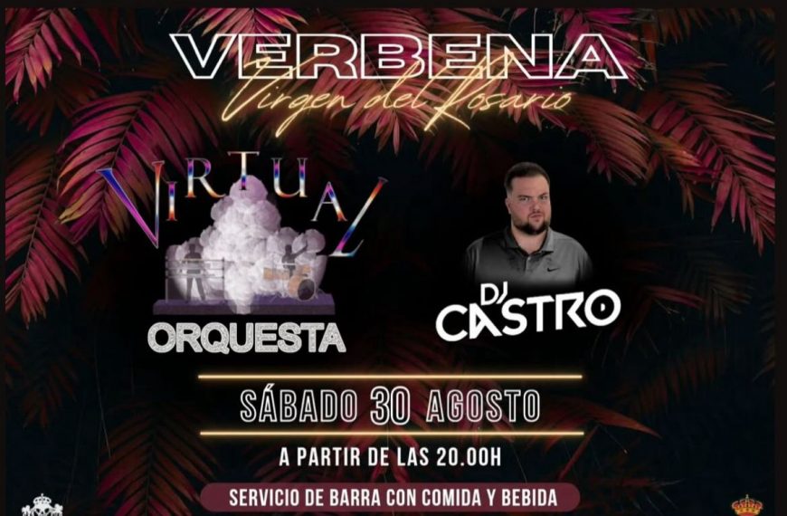 Humilladero celebrará la Verbena Virgen del Rosario el próximo 30 de agosto