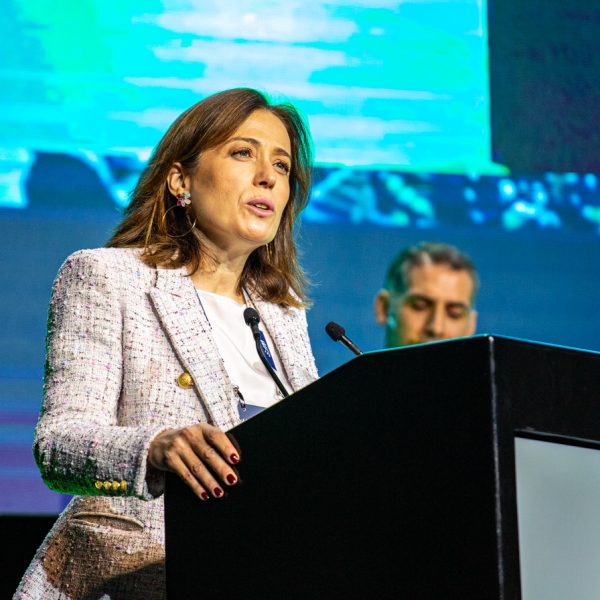 Marian Otamendi en Málaga con motivo de las I Jornadas sobre «Sostenibilidad y Deporte»