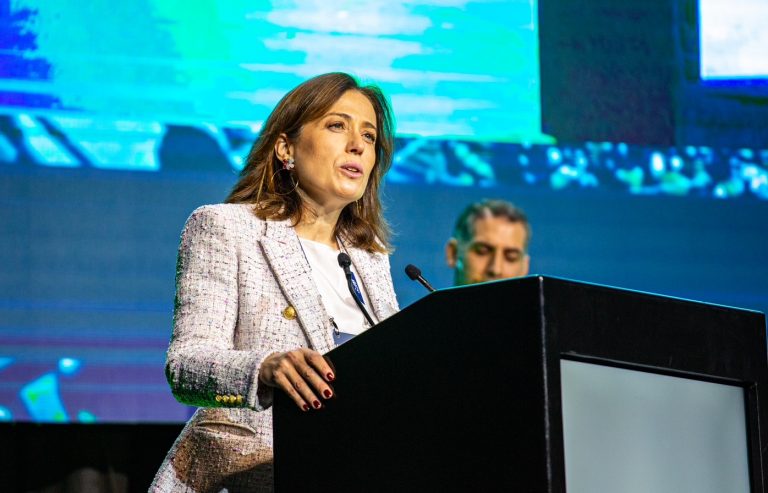 Marian Otamendi en Málaga con motivo de las I Jornadas sobre «Sostenibilidad y Deporte»