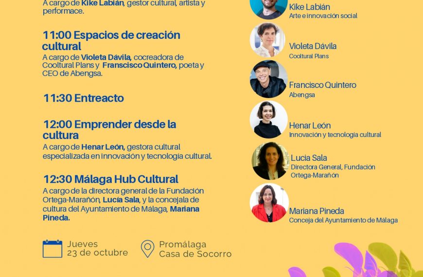 Málaga impulsa el talento con el nuevo Semillero de Innovación Cultural