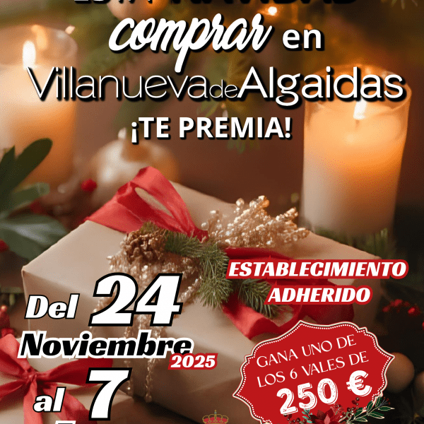 Villanueva de Algaidas impulsa el comercio local con 1.500 euros en vales