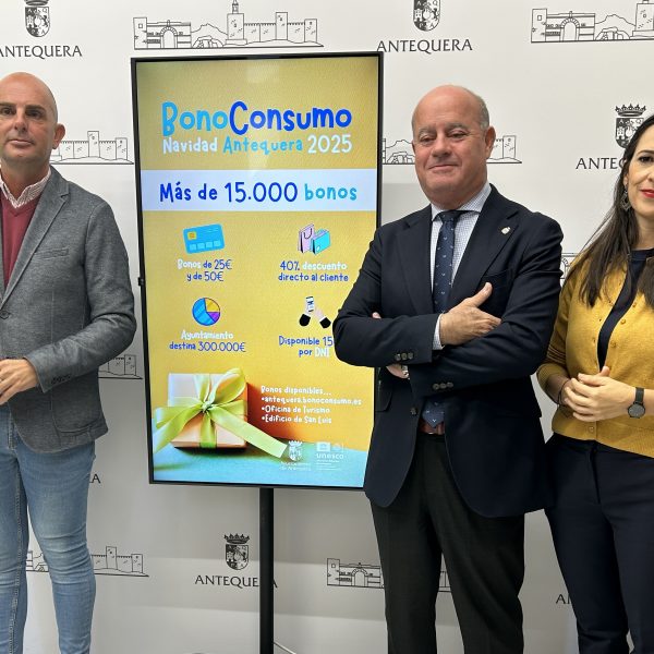 El Bono Consumo de Antequera vuelve esta Navidad con 300.000 euros en descuentos
