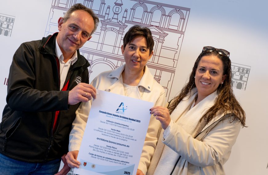 Archidona activa la campaña de bonos navideños con una inyección de 125.000 euros y doble puntode venta presencial